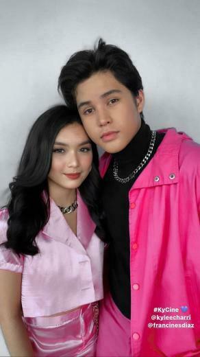 Kyle Echarri And Francine Diaz In Cute Couples