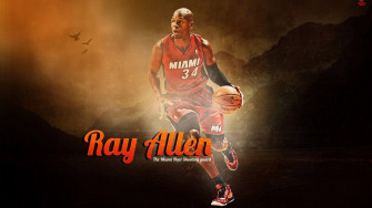 Ray Allen Shooting Wallpaper