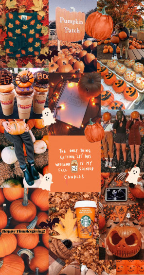 Autumn Collage Wallpaper Hello October Fab Mood