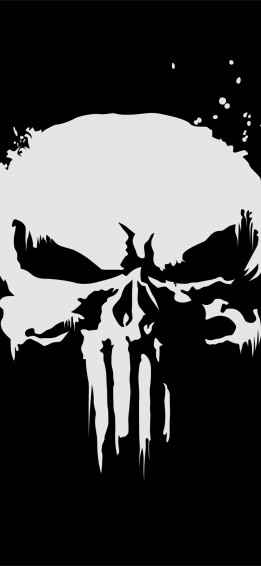 The Punisher Logo 4k Samsung Galaxy Note S9 S8 iPhone