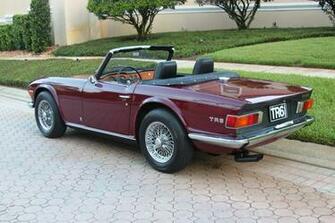 Triumph Tr6 Classic Convertible Wallpaper