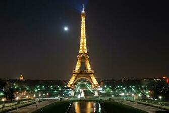 Eiffel Tower Wallpaper At Night Net