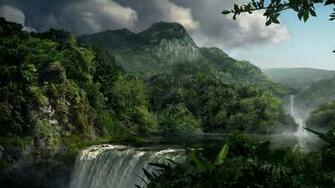 Beautiful Mountain Scenery HD Laptop Wallpaper High