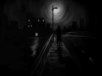 Film Noir Dark And Cold Digital Artworks