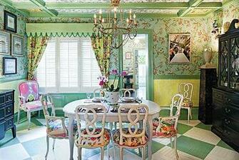 Thibaut Chinoserie Dining Rooms