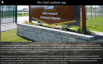 Amazon The Usag Ansbach App