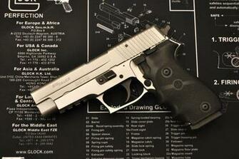 Sig Sauer Pistol HD Wallpaper Background Image