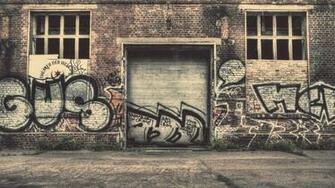 HD Background City Graffiti Wall Drawing Art Old Street Wallpaper