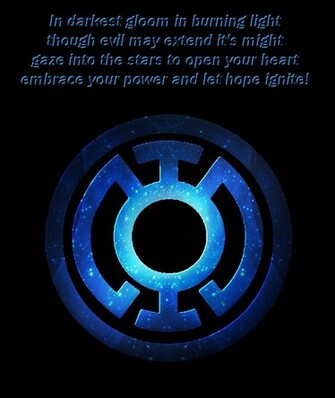 Showing Gallery For Blue Lantern Oath Wallpaper