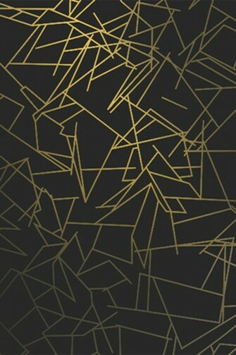 Angles Wallpaper Black Gold Monument Interiors