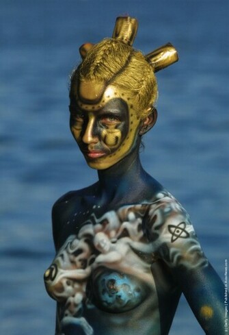 Best HD Wallpaper Collection Hot Body Painting