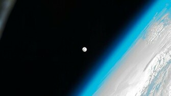Moon Earth Nasa International Station Ozone Esa Wallpaper