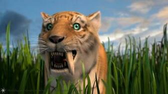 Saber Tooth Tiger Wallpaper