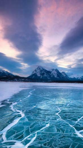 Ice Winter Earth Scape Htc One X Wallpaper