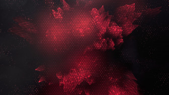 Low Poly Red Triangle Art Abstract 4k HD Wallpaper