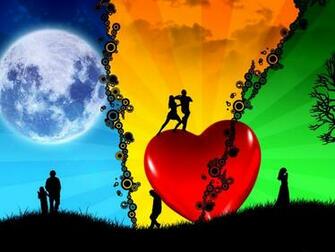 For Love Wallpaper HD Heart Romantic