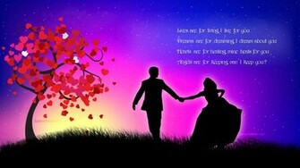 Summer Love Wallpaper With Background Romantic