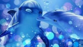 Dolphin Heart Wallpaper HD
