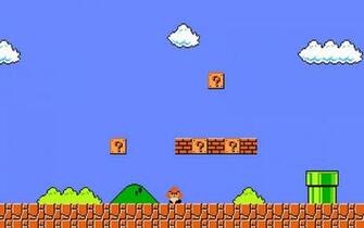 Super Mario Bros Background In