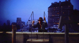 Dark City Rooftop Background Vertigo Chase Reel Sf