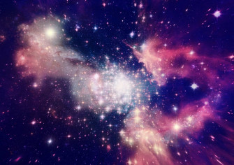 Stars Galactic Nebula Wall Mural Stardust