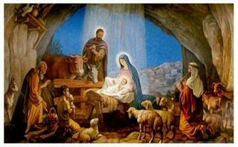 3d Wallpaper Wall Murals The Birth Of Jesus In