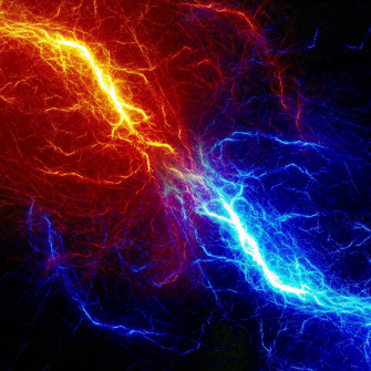 Fire And Lightning Wallpaper