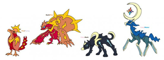 Pokemon Sun And Moon Speculation Doodles By Jwnutz