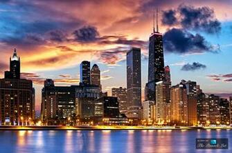 Stunning Sunset In Streeterville An Affluent Chicago Real Estate