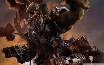 Warhammer 40k Ork Wallpaper Image
