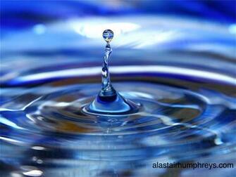 Desktop Wallpaper Water Drop Alastair Humphreys