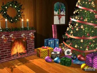 Christmas Scene Wallpaper
