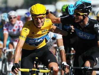 Wiggins Celebrates An Incredible Tour Triumph