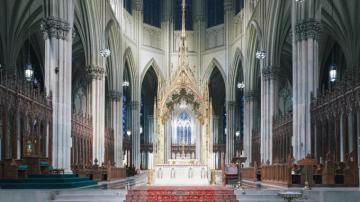 Church Interior Widescreen Wallpaper