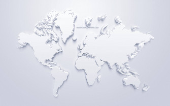 High Resolution World Map Wallpaper