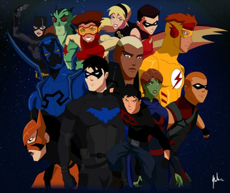 Young Justice Invasion Tribute By Asemharun