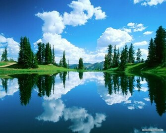 Nature Wallpaper Mountain And Lake