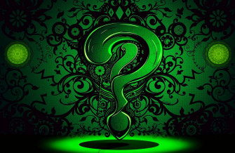 Riddler Question Mark Wallpaper