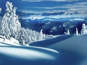 Snow Scenes Wallpaper
