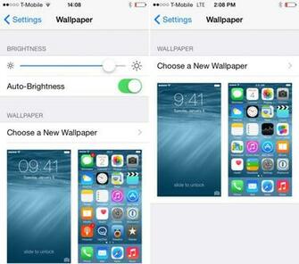 Brightness Controls Have Been Removed From Wallpaper Settings Panel