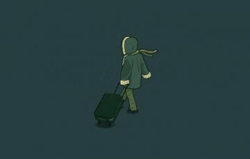 Wallpaper Vector Scarf Suitcase Coat J3concepts The Operation