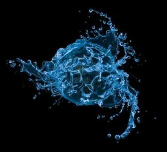 Water Splash Black Background Raseshvar Guhyatam Vidhaan