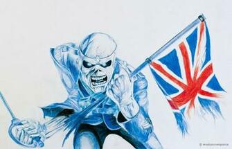 Eddie The Head Trooper Iron Maiden By
