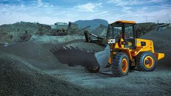 Jcb Wheel Loaders Image Wheeled Loader Wallpaper