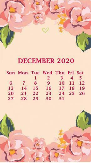 iPhone Calendar Wallpaper