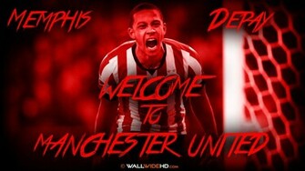 Memphis Depay Welcome To Manchester United Wallpaper