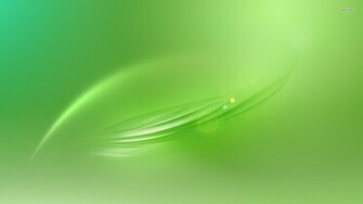 Green Translucent Leaves Wallpaper
