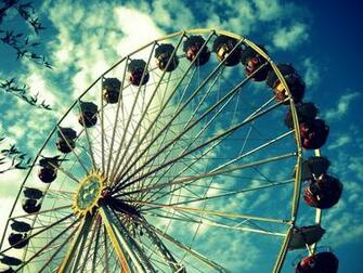 HD Big Ferris Wheel Desktop Wallpaper Background