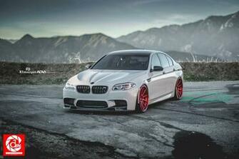 Adv1 Wheels Bmw M5 F10 Cars Coupe Tuning Wallpaper Background
