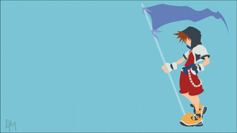 Kingdom Hearts Sora Final Mix Title Screen By Disastermastr On